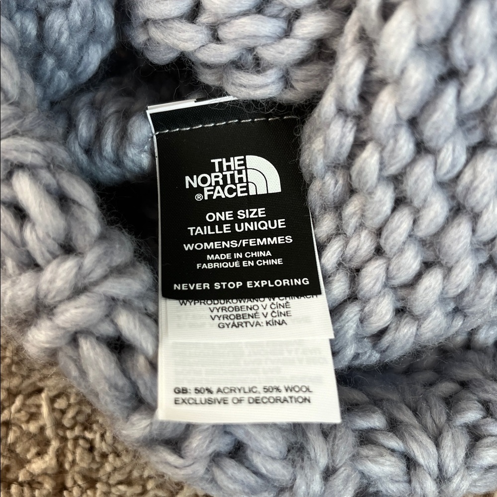 North Face Knit Pom Pom Hat View 4